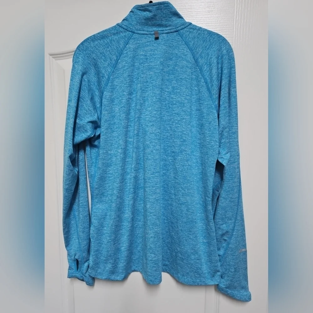 Nike Running Dri-Fit Blue Quarter-Zip.